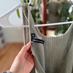 Crochet slightly cropped tank